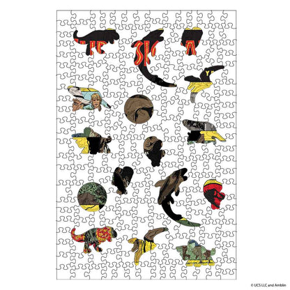 Wooden Jigsaw Puzzles Jurassic Park - Wooden Jigsaw Puzzle