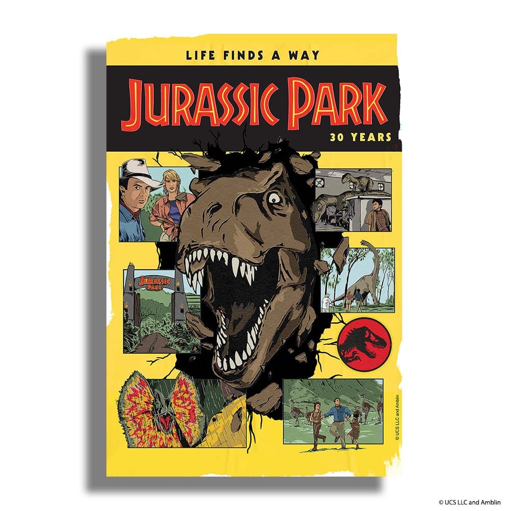 Wooden Jigsaw Puzzles Jurassic Park - Wooden Jigsaw Puzzle