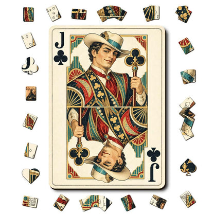 Animal Jigsaw Puzzle > Wooden Jigsaw Puzzle > Jigsaw Puzzle A5/Small Jack Club - Wooden Jigsaw Puzzle