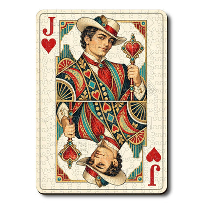 Animal Jigsaw Puzzle > Wooden Jigsaw Puzzle > Jigsaw Puzzle Jack Heart - Wooden Jigsaw Puzzle