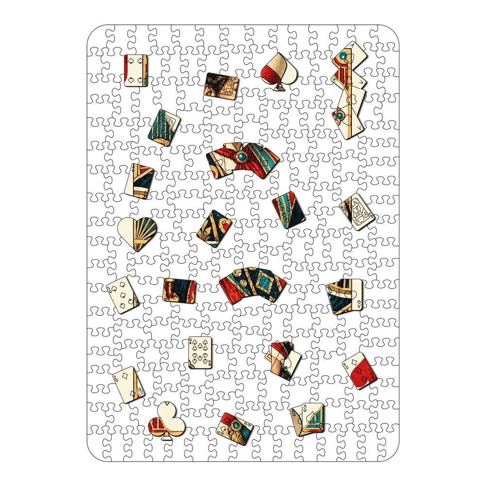 Animal Jigsaw Puzzle > Wooden Jigsaw Puzzle > Jigsaw Puzzle Jack Heart - Wooden Jigsaw Puzzle