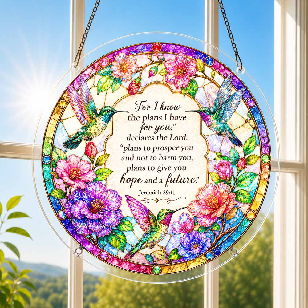 Animal Jigsaw Puzzle > Wooden Jigsaw Puzzle > Jigsaw Puzzle Acrylic Jigsaw Puzzle Suncatcher - Jerimiah 29:11