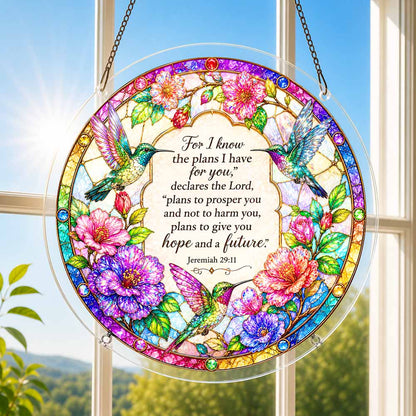 Animal Jigsaw Puzzle > Wooden Jigsaw Puzzle > Jigsaw Puzzle Acrylic Jigsaw Puzzle Suncatcher - Jerimiah 29:11