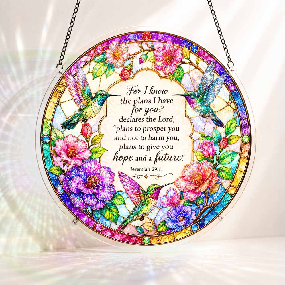 Animal Jigsaw Puzzle > Wooden Jigsaw Puzzle > Jigsaw Puzzle S - (7 inch) Acrylic Jigsaw Puzzle Suncatcher - Jerimiah 29:11