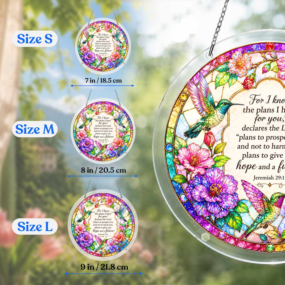 Animal Jigsaw Puzzle > Wooden Jigsaw Puzzle > Jigsaw Puzzle Acrylic Jigsaw Puzzle Suncatcher - Jerimiah 29:11