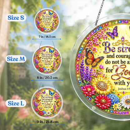Animal Jigsaw Puzzle > Wooden Jigsaw Puzzle > Jigsaw Puzzle Acrylic Jigsaw Puzzle Suncatcher - Joshua 1:9