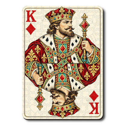 Animal Jigsaw Puzzle > Wooden Jigsaw Puzzle > Jigsaw Puzzle King Diamond - Wooden Jigsaw Puzzle
