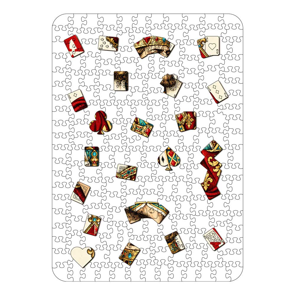 Animal Jigsaw Puzzle > Wooden Jigsaw Puzzle > Jigsaw Puzzle King Diamond - Wooden Jigsaw Puzzle