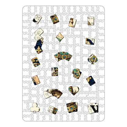 Animal Jigsaw Puzzle > Wooden Jigsaw Puzzle > Jigsaw Puzzle King Spade - Wooden Jigsaw Puzzle