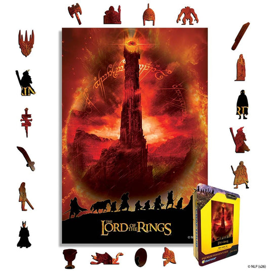 Wooden Jigsaw Puzzles The Eye of Sauron – Wooden Jigsaw Puzzle