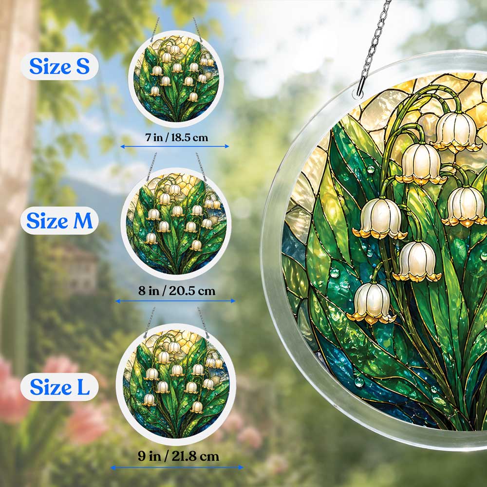 Acrylic Jigsaw Puzzle Lily Bells - Acrylic Jigsaw Puzzle
