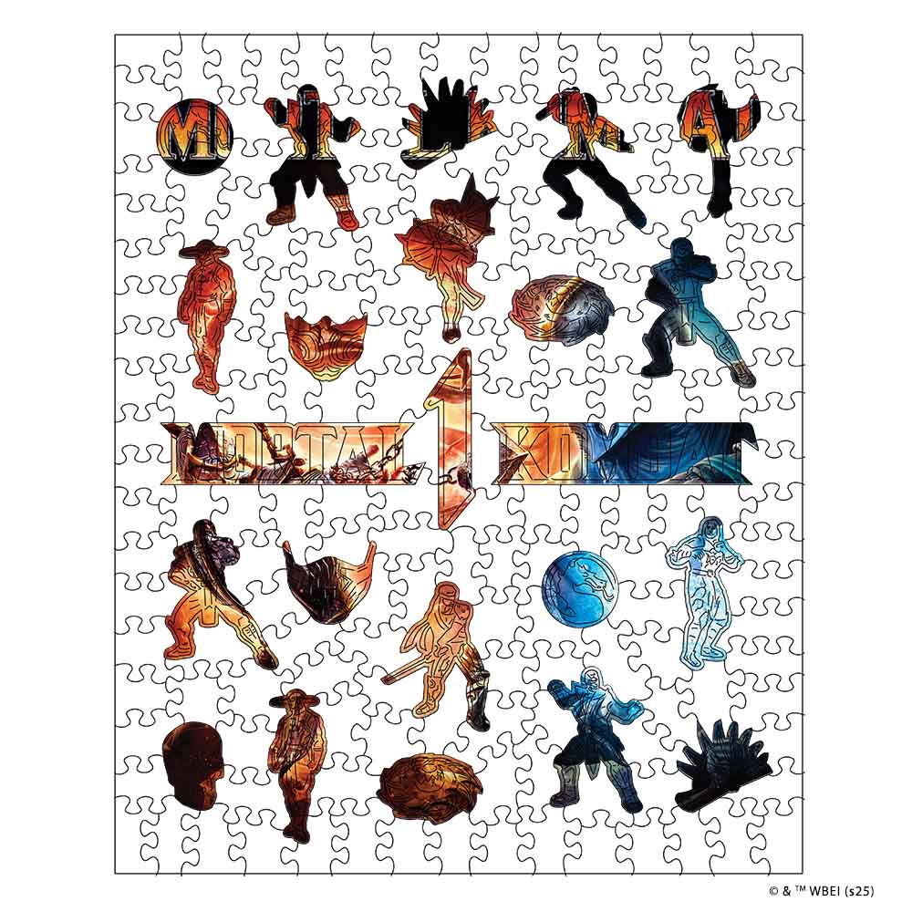 Mortal Kombat  - Wooden Jigsaw Puzzle