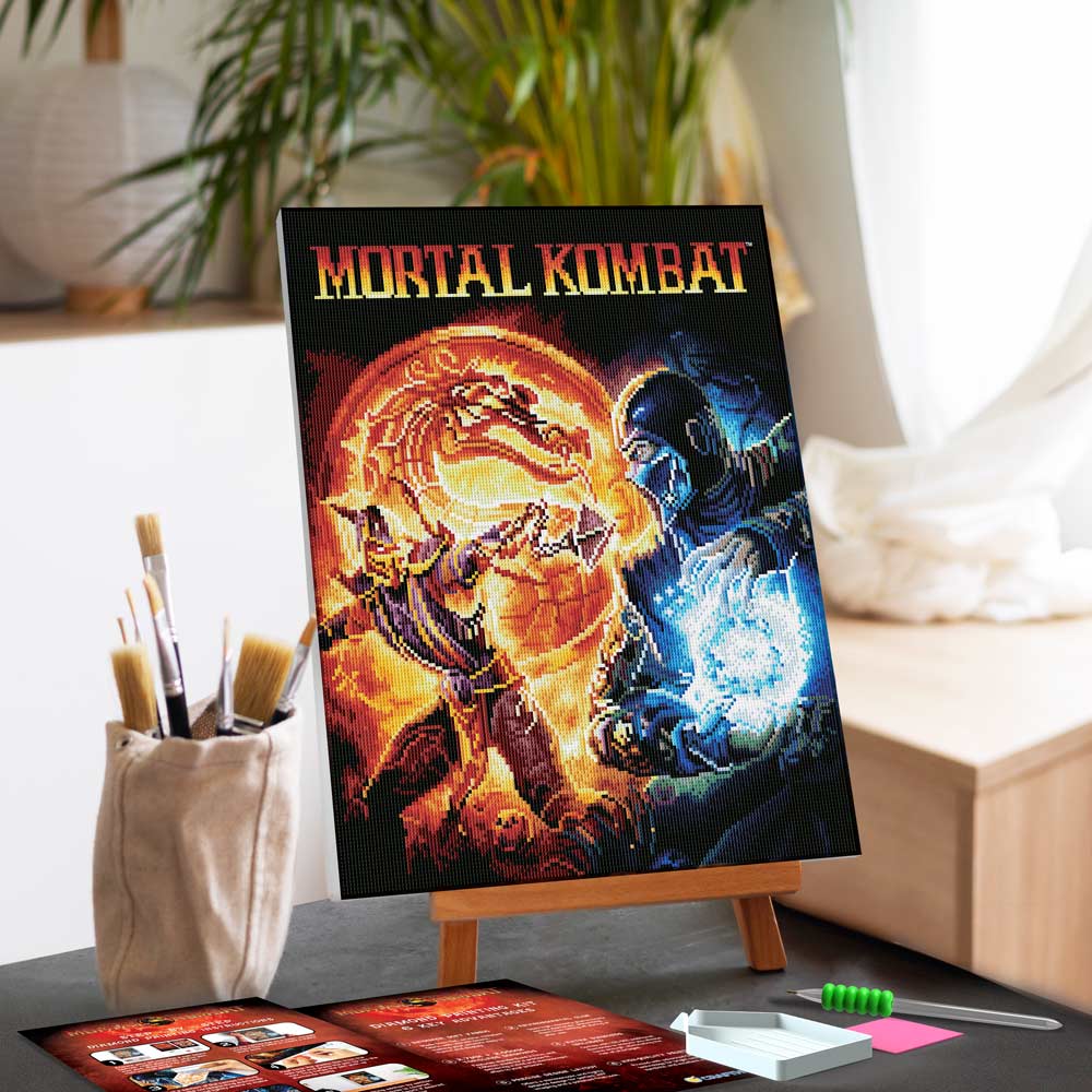 Diamond Painting Kits 17.7" x 21.7" / 45cm x 55cm Mortal Kombat - Diamond Painting Kit