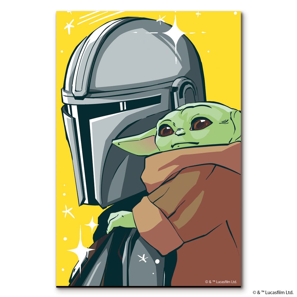 Wooden Jigsaw Puzzles Mandalorian and Grogu – Wooden Jigsaw Puzzle