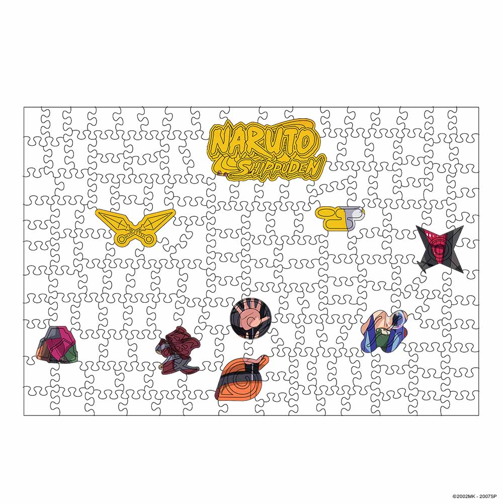 Wooden Jigsaw Puzzles Jinchūriki - Wooden Jigsaw Puzzle