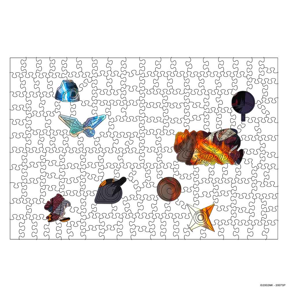 Wooden Jigsaw Puzzles Shinobi Clash - Wooden Jigsaw Puzzle