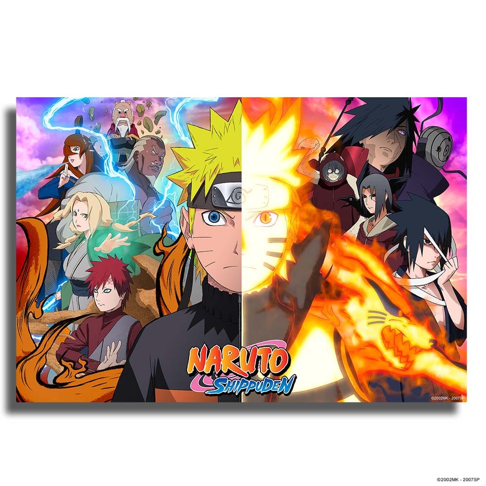 Wooden Jigsaw Puzzles Shinobi Clash - Wooden Jigsaw Puzzle