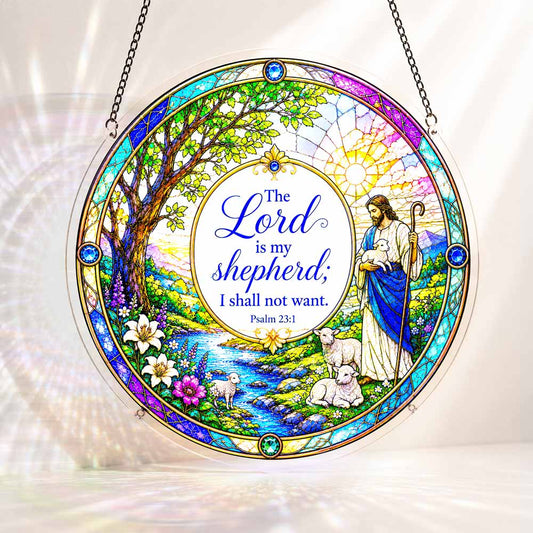 Animal Jigsaw Puzzle > Wooden Jigsaw Puzzle > Jigsaw Puzzle S - (7 inch) Acrylic Jigsaw Puzzle Suncatcher - Psalm 16:1