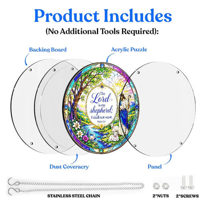 Animal Jigsaw Puzzle > Wooden Jigsaw Puzzle > Jigsaw Puzzle Acrylic Jigsaw Puzzle Suncatcher - Psalm 16:1