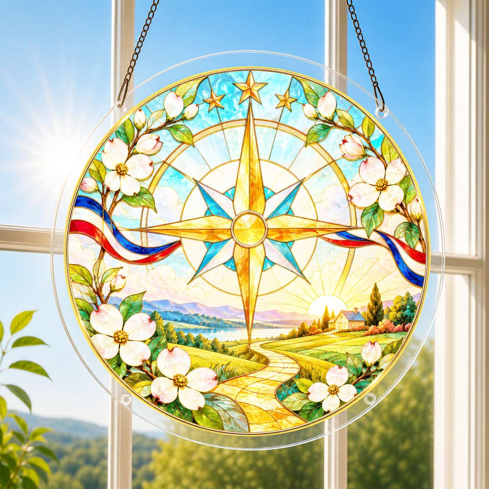 Acrylic Jigsaw Puzzle Acrylic Jigsaw Puzzle Suncatcher - Path of Promise