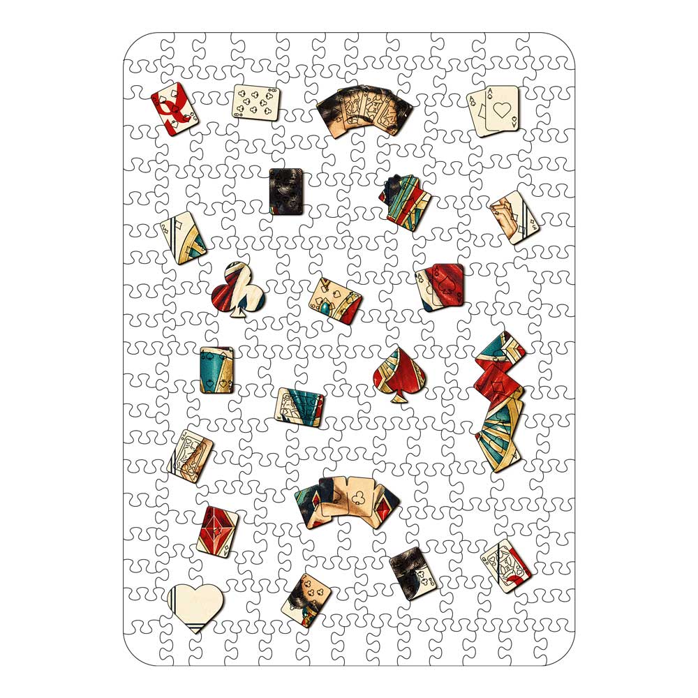 Animal Jigsaw Puzzle > Wooden Jigsaw Puzzle > Jigsaw Puzzle Queen Diamond - Wooden Jigsaw Puzzle