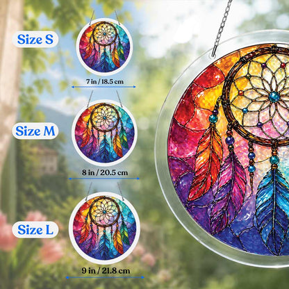 Acrylic Jigsaw Puzzle Rainbow Dreamcatcher - Acrylic Jigsaw Puzzle