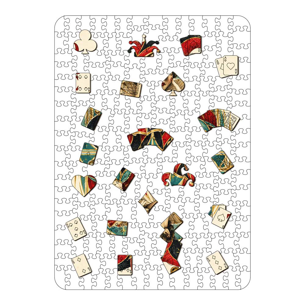 Animal Jigsaw Puzzle > Wooden Jigsaw Puzzle > Jigsaw Puzzle Red Joker - Wooden Jigsaw Puzzle