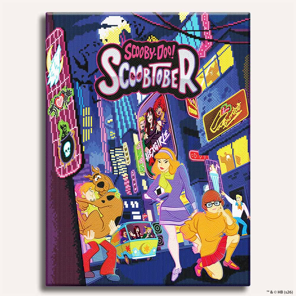 Diamond Painting Kits 17.7" x 23.6" | 45cm x 60cm Scoobtober - Diamond Painting Kit