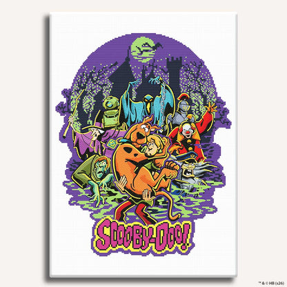 Diamond Painting Kits 17.7" x 25" | 45cm x 63.5cm Beware of Monsters! - Diamond Painting Kit