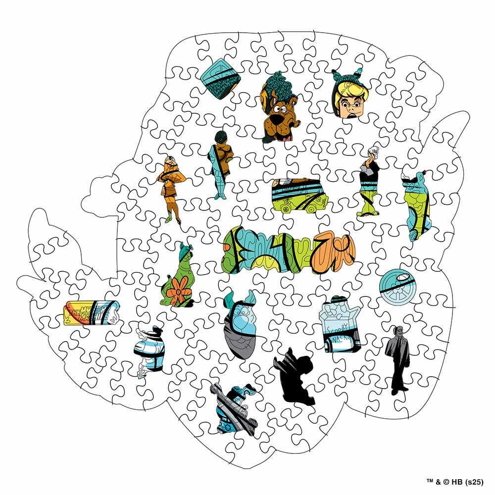 Animal Jigsaw Puzzle > Wooden Jigsaw Puzzle > Jigsaw Puzzle The Mystery Machine - Wooden Jigsaw Puzzle