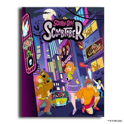 Animal Jigsaw Puzzle > Wooden Jigsaw Puzzle > Jigsaw Puzzle Scoobtober City Scene - Wooden Jigsaw Puzzle