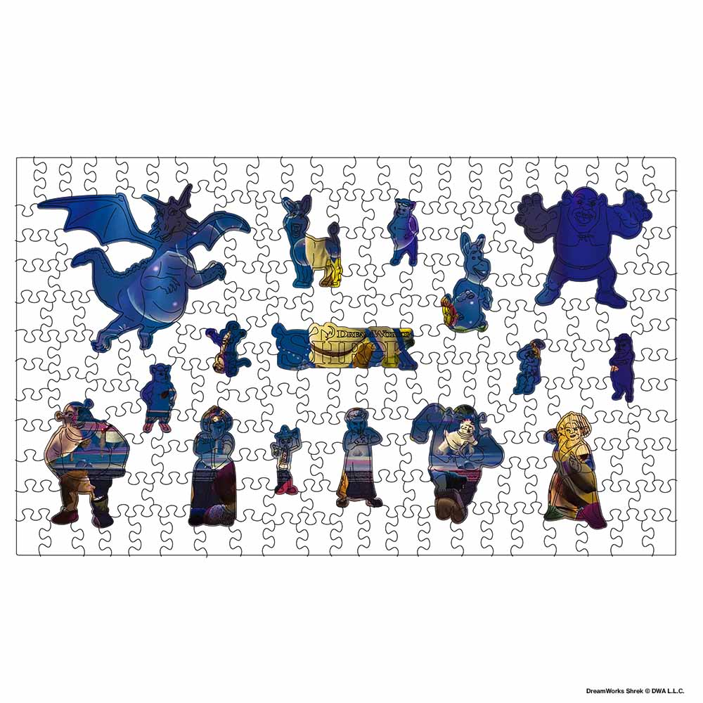 Wooden Jigsaw Puzzles Ogre Showtime - Wooden Jigsaw Puzzle