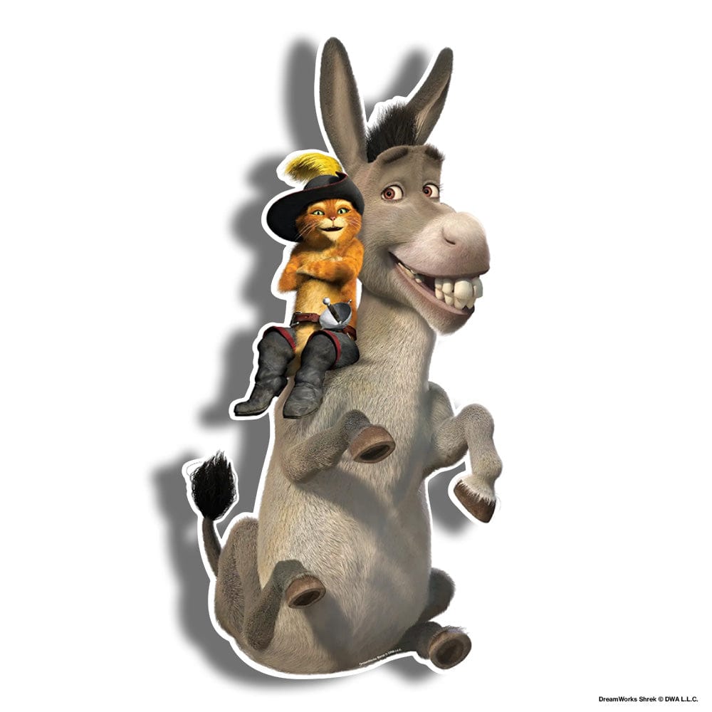 Wooden Jigsaw Puzzles Donkey & Puss - Wooden Jigsaw Puzzle