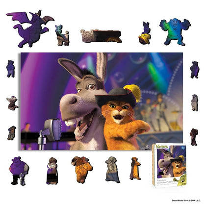 Wooden Jigsaw Puzzles A4 + Wooden Gift Box Sing It! - Wooden Jigsaw Puzzle