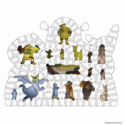 Wooden Jigsaw Puzzles Happily Ever Ogre - Wooden Jigsaw Puzzle