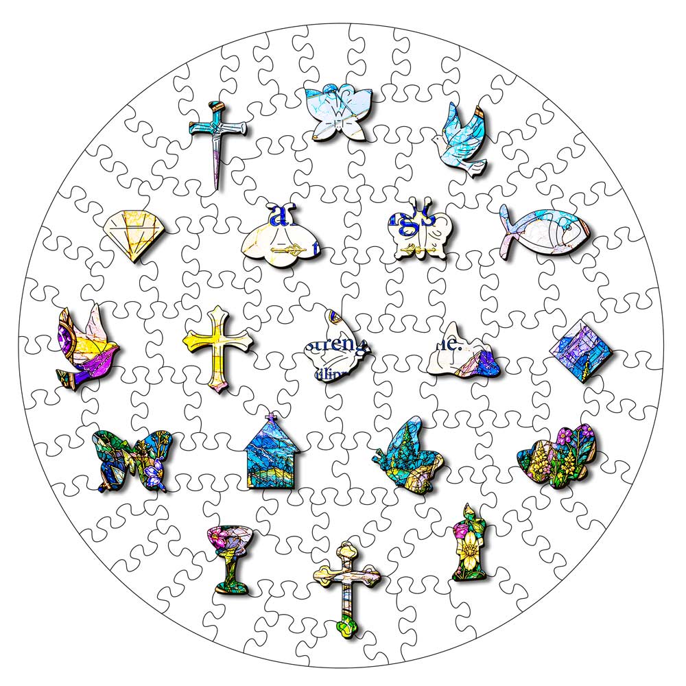 Animal Jigsaw Puzzle > Wooden Jigsaw Puzzle > Jigsaw Puzzle Through Christ - Wooden Jigsaw Puzzle
