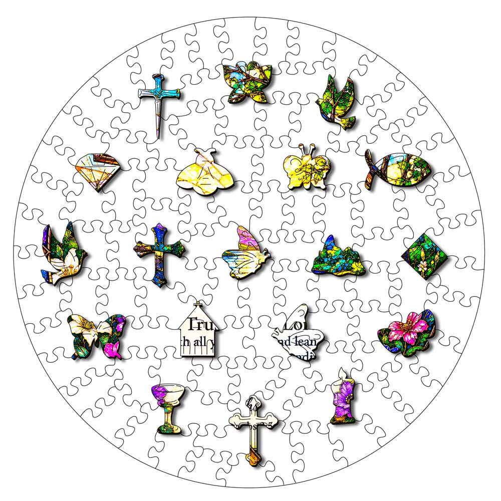 Animal Jigsaw Puzzle > Wooden Jigsaw Puzzle > Jigsaw Puzzle Trust His Path - Wooden Jigsaw Puzzle