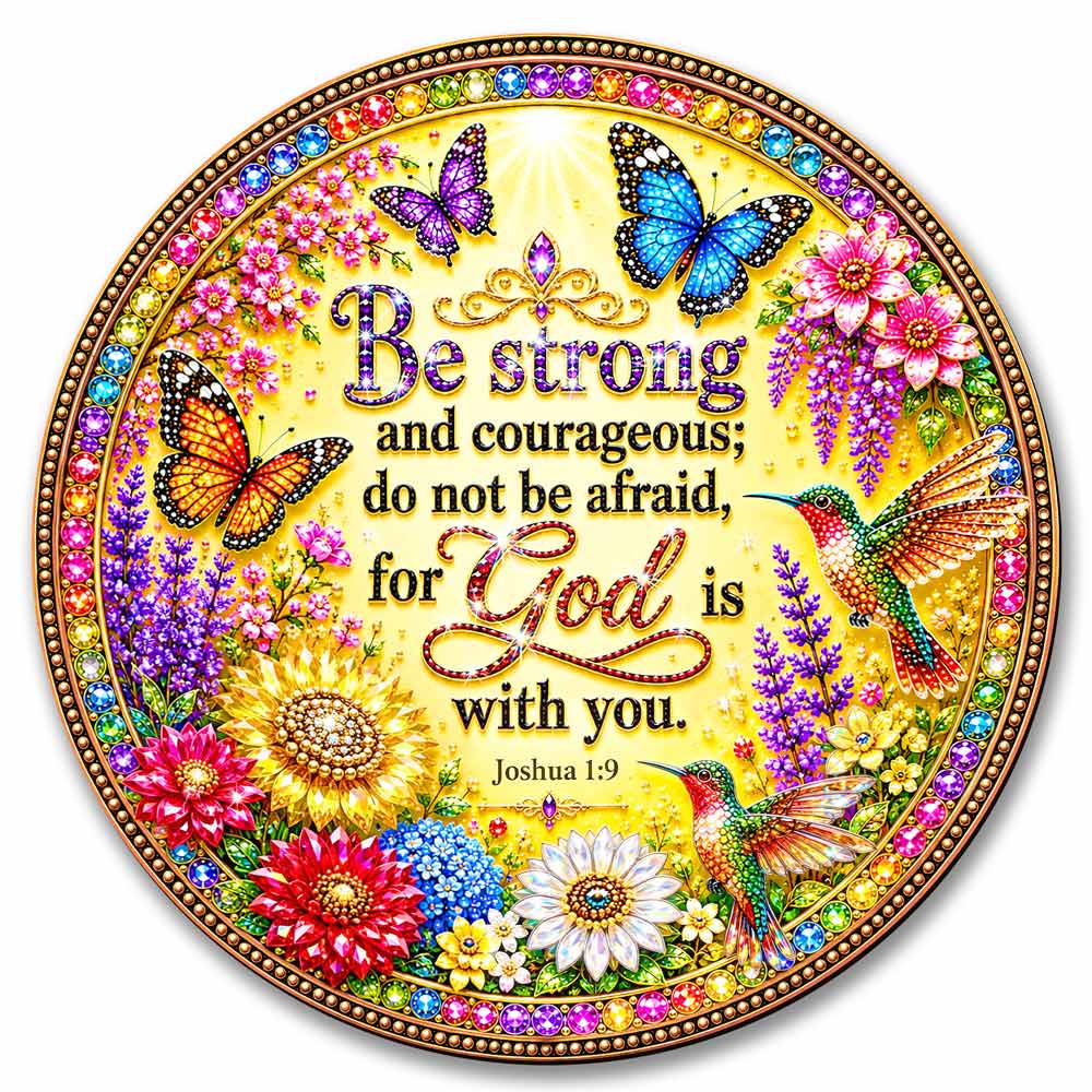 Animal Jigsaw Puzzle > Wooden Jigsaw Puzzle > Jigsaw Puzzle Be Strong Courageous - Wooden Jigsaw Puzzle