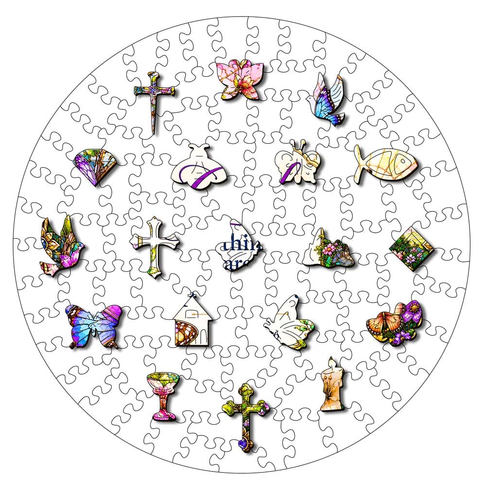 Animal Jigsaw Puzzle > Wooden Jigsaw Puzzle > Jigsaw Puzzle All Things Possible - Wooden Jigsaw Puzzle