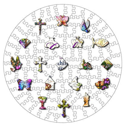 Animal Jigsaw Puzzle > Wooden Jigsaw Puzzle > Jigsaw Puzzle All Things Possible - Wooden Jigsaw Puzzle