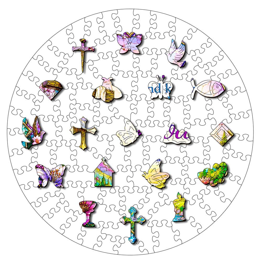 Animal Jigsaw Puzzle > Wooden Jigsaw Puzzle > Jigsaw Puzzle Be Still, Know - Wooden Jigsaw Puzzle