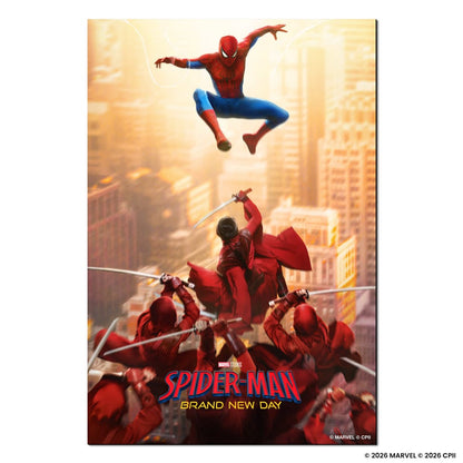 Wooden Jigsaw Puzzles Spider-Man vs. The Hand - Wooden Jigsaw Puzzle