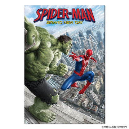Wooden Jigsaw Puzzles Spider-Man & The Hulk - Wooden Jigsaw Puzzle