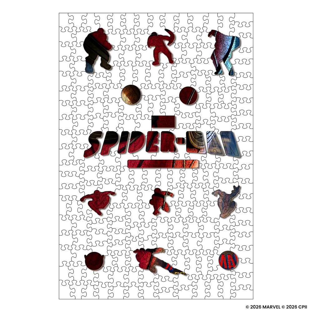 Wooden Jigsaw Puzzles Spider-Man Mask - Wooden Jigsaw Puzzle