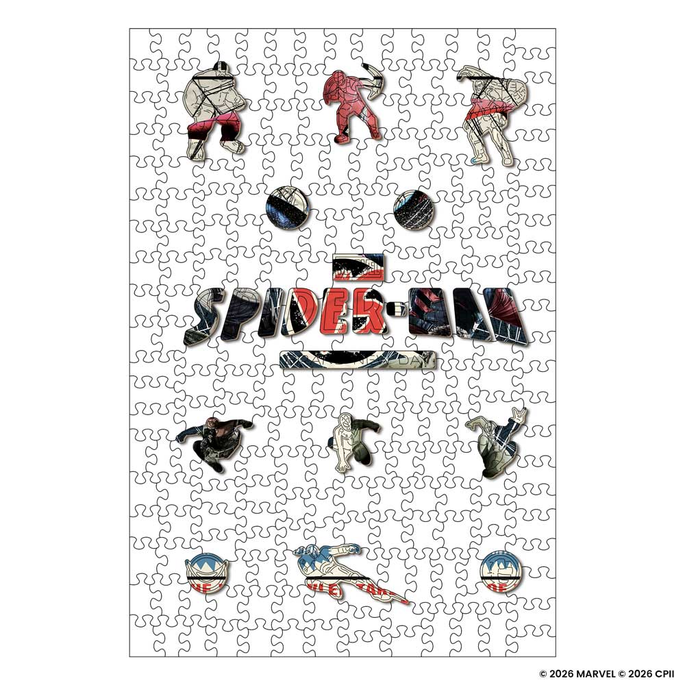 Wooden Jigsaw Puzzles Spider-Man Fiercest Foes - Wooden Jigsaw Puzzle