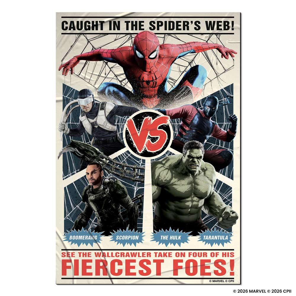 Wooden Jigsaw Puzzles Spider-Man Fiercest Foes - Wooden Jigsaw Puzzle