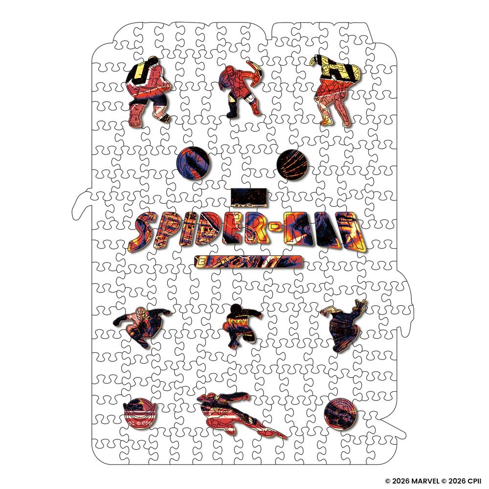 Wooden Jigsaw Puzzles Spider-Man vs. His Greatest Foes - Wooden Jigsaw Puzzle