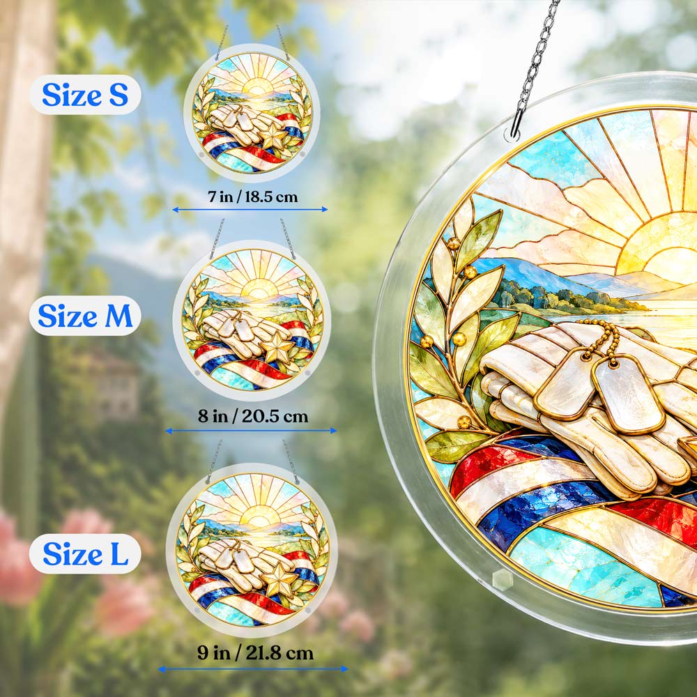 Acrylic Jigsaw Puzzle Acrylic Jigsaw Puzzle Suncatcher - Service Keepsake