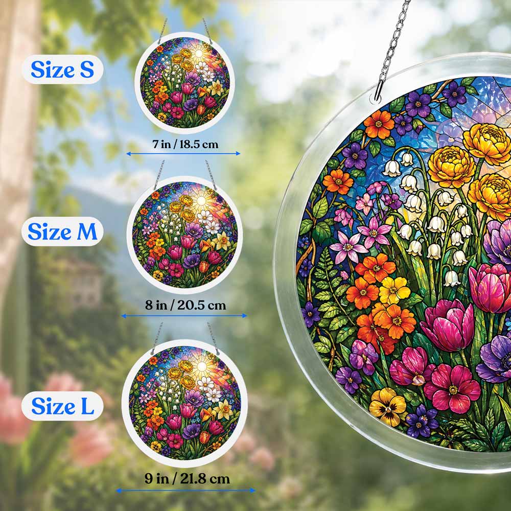 Acrylic Jigsaw Puzzle Spring Garden - Acrylic Jigsaw Puzzle