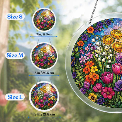 Acrylic Jigsaw Puzzle Spring Garden - Acrylic Jigsaw Puzzle